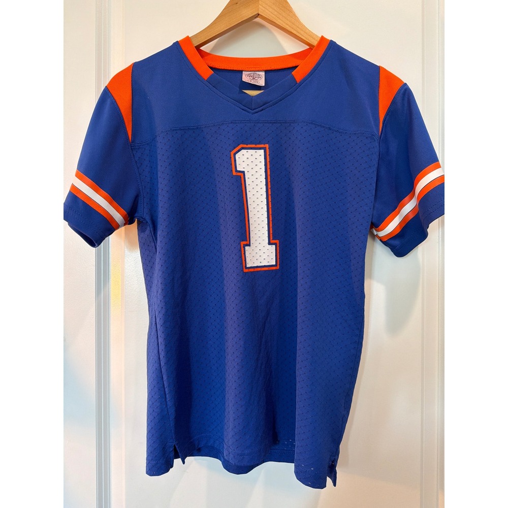 Rivalry Threads Florida Gators Youth Jersey Blue Orange Size M 8/10 Number 1